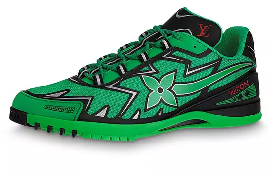 Кроссовки Louis Vuitton Sprint Lifestyle, зеленый/черный