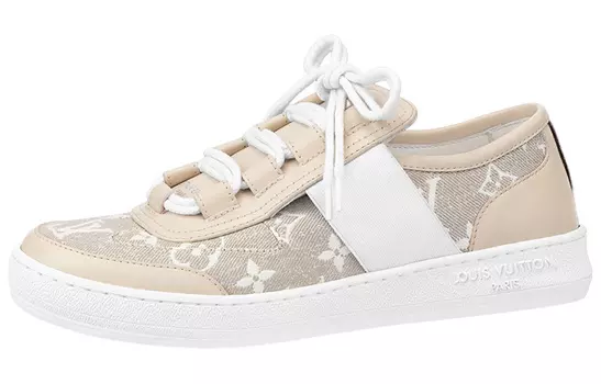Кроссовки женские Louis Vuitton Skateboard, светло-коричневый