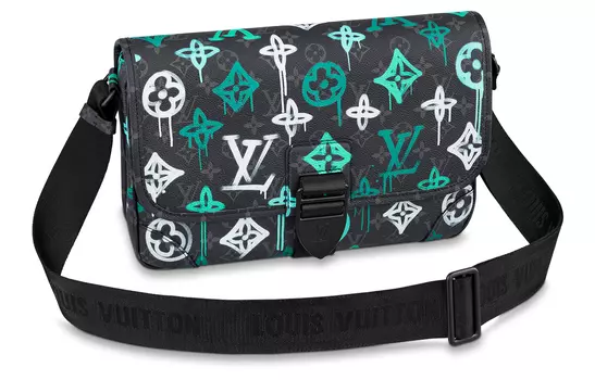 LOUIS VUITTON Сумка Archy Messenger Mm Lv Graffiti Multicolor