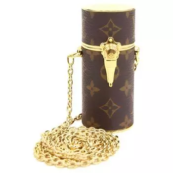LOUIS VUITTON Сумка Lipstick Case Monogram Brown
