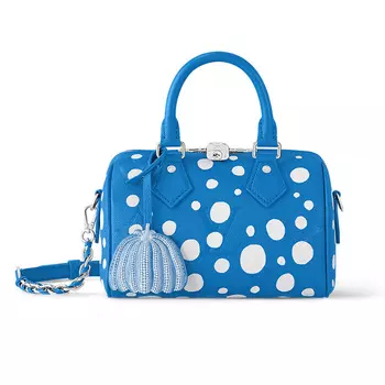 LOUIS VUITTON Сумка Lv X Ky Speedy Bandouliere 20 Blue/White