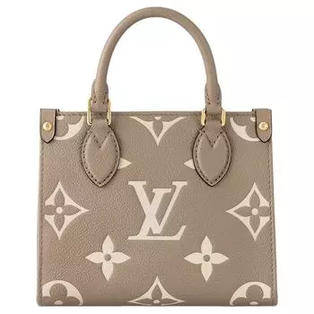 LOUIS VUITTON Сумка OnTheGo Bb Dove Gray/Cream
