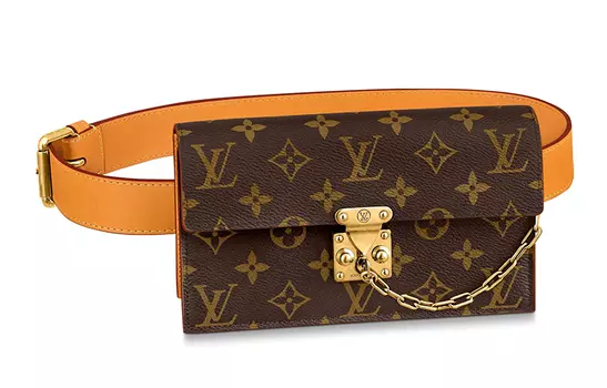 LOUIS VUITTON Сумка-ремешок S Lock Monogram Mm Brown