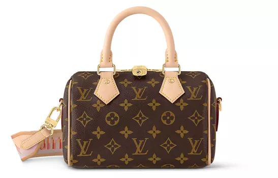 LOUIS VUITTON Сумка Speedy Bandouliere 20 Pink/Orange