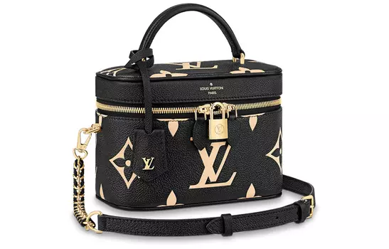 LOUIS VUITTON Сумка Vanity Pm Black/Beige