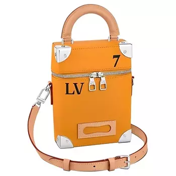 LOUIS VUITTON Сумка Vertical Box Trunk Saffron Yellow