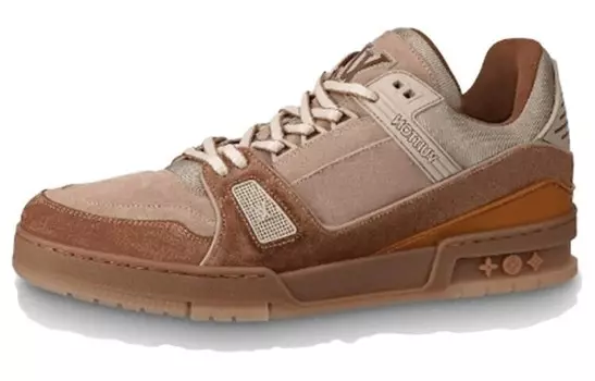 LOUIS VUITTON Trainer Beige Brown