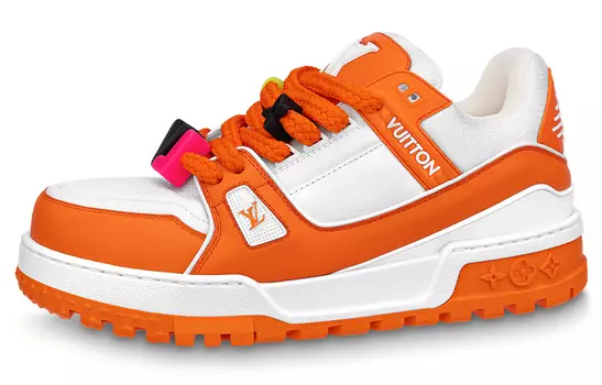 Мужские кроссовки Louis Vuitton, белый/оранжевый