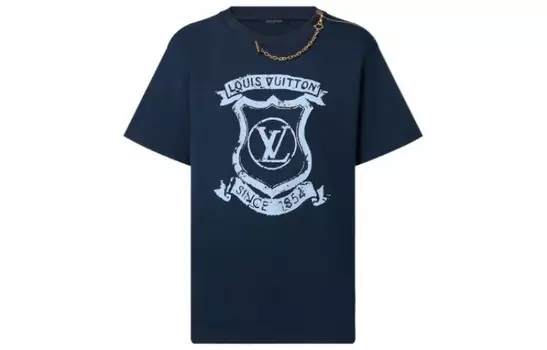 LOUIS VUITTON Женская футболка, цвет Blue