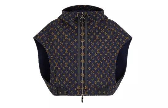 Куртка женская Louis Vuitton, черный / синий