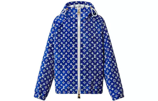 Куртка женская Louis Vuitton, синий / белый