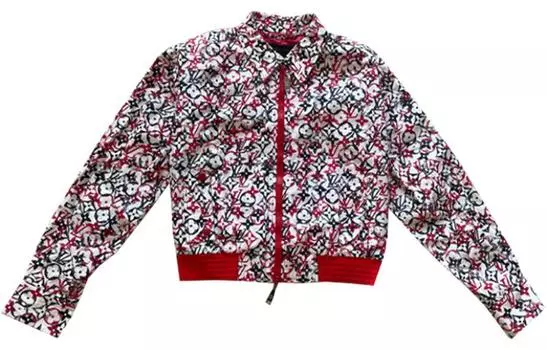 Куртка женская Louis Vuitton, красный / белый