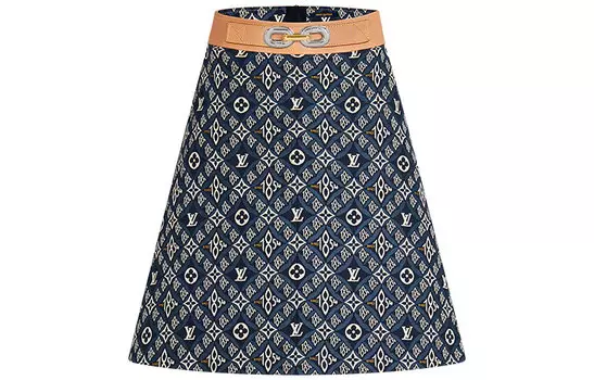 Юбка женская Louis Vuitton, синий