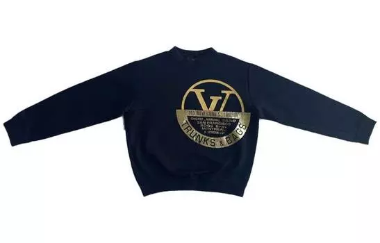 Толстовка женская Louis Vuitton, черный / золотой