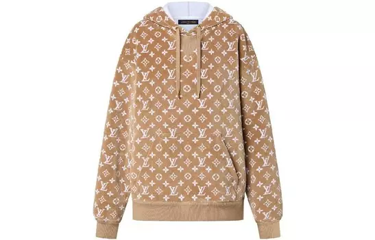 LOUIS VUITTON Женская толстовка, цвет Brown