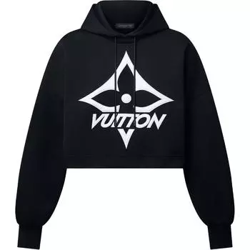 LOUIS VUITTON Женская толстовка SKI Skiing Series FW24, черная