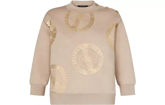 Свитер женский Louis Vuitton Cashmere, бежевый