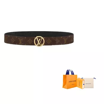 LOUIS VUITTON Женский кожаный ремень