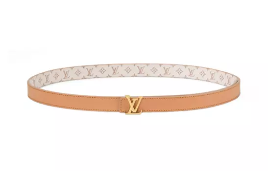 Женский ремень Louis Vuitton, белый/бежевый