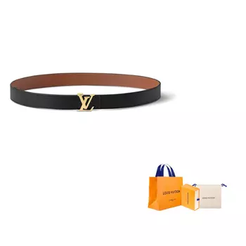 LOUIS VUITTON Женский кожаный ремень