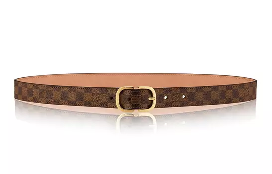 LOUIS VUITTON Женский кожаный ремень
