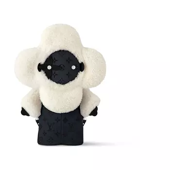 LOUIS VUITTON Женский рюкзак SKI Skiing Collection Vivienne Monogram из нейлона, белый и черный