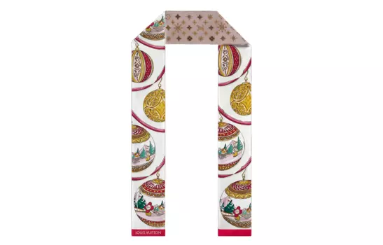 LOUIS VUITTON Женский шелковый шарф