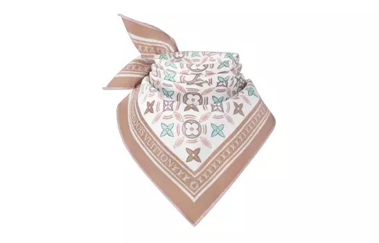 LOUIS VUITTON Женский шелковый шарф