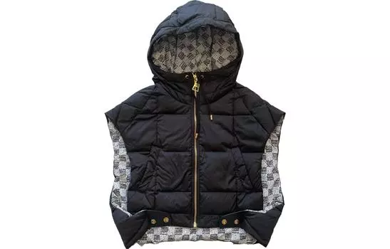 Жилет женский Louis Vuitton, черный / белый