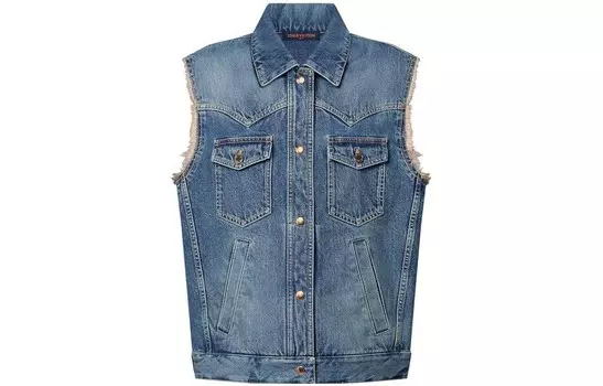 LOUIS VUITTON Женский жилет, цвет Blue