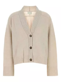 LouLou de Saison кардиган Kaia на пуговицах, нейтральный