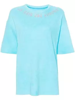 Loulou футболка с принтом, синий