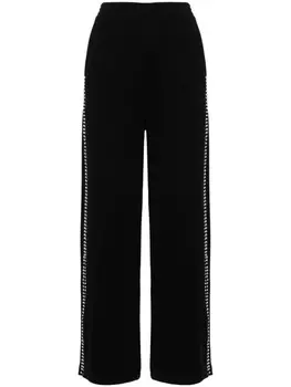 Loulou спортивные брюки со стразами, черный