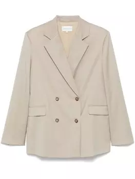 Loulou Studio блейзер Donau, нейтральный цвет