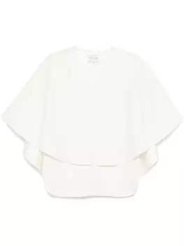 Loulou Studio блузка Arona, нейтральный