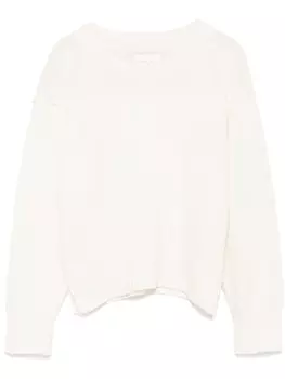 Loulou Studio джемпер Lian, белый