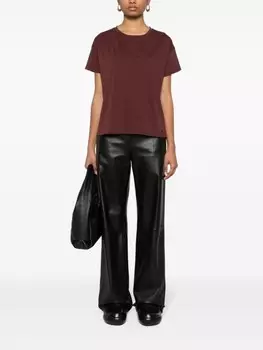 Loulou Studio футболка Basiluzzo, красный