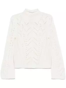 Loulou Studio свитер Gustavia, белый