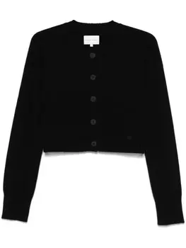 Loulou Studio Zephir кардиган, черный