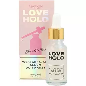 Love Holo Разглаживающая сыворотка для лица с эффектом сияния, Marion
