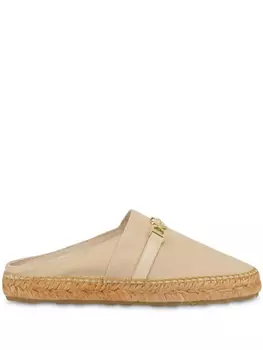 Love Moschino эспадрильи с пряжкой, нейтральный