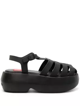 Love Moschino босоножки на платформе, черный