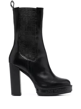 Love Moschino ботинки на платформе, черный