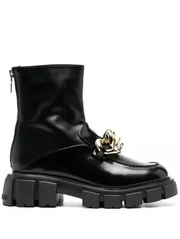 Love Moschino ботинки с цепочкой, черный