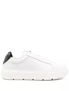 Love Moschino кеды с логотипом, белый