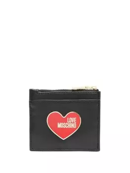 Love Moschino кошелек из искусственной кожи с логотипом, черный