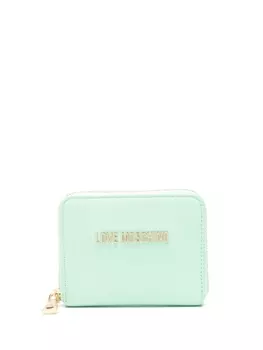 Love Moschino кошелек из искусственной кожи с логотипом, зеленый