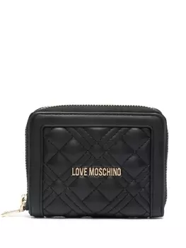 Love Moschino кошелек с логотипом, черный