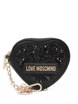 Love Moschino кошелек с логотипом, черный