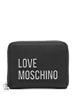 Love Moschino кошелек с логотипом, черный
